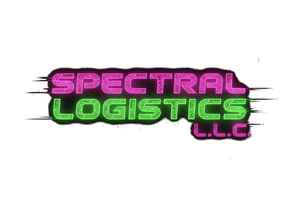 Spectral Logistics Mission Log — Cyberpunk Digital Planner
