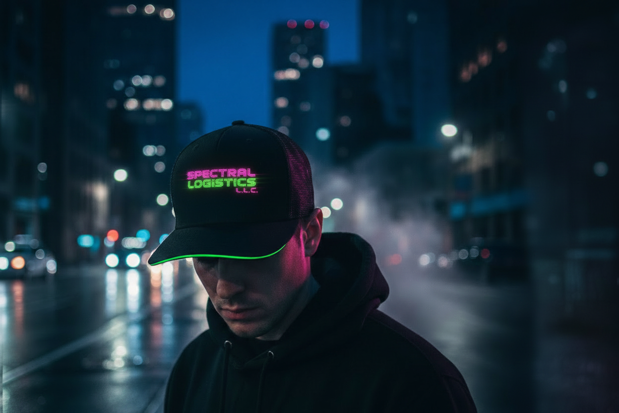 Lifestyle Hat with Spectral Logistics Logo